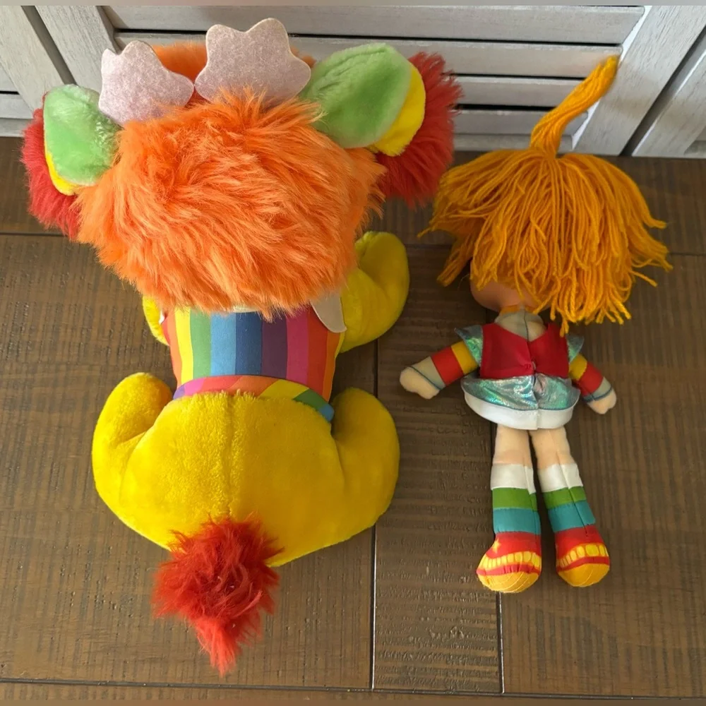 Hallmark 1983 Vintage Rainbow Brite & her loyal companion Puppy Brite - Picture 5 of 16